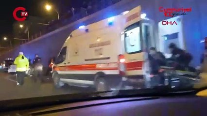 Malatya'da alt geçitte feci kaza: 3 yaralı