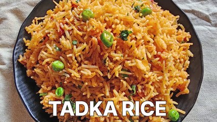 Tadka Rice Recipe | तड़के वाले चावल | Desi Fried Rice | Left-over Rice Recipe | Tadkewale Chawal