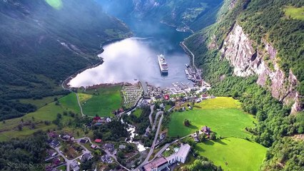 NORWAY 4K - Amazing Scenic Footage Film With Relaxing Music