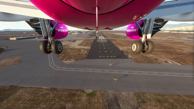 Gleaming Arrival: Wizz Air Abu Dhabi A320neo at Salt Lake City International Airport (SLC), Salt Lake City, USA #flights #fly #flightlovers #Canada #USA #Japan #aviation #A320neo #flying #FlyingLovers #aviationlovers #landinglovers