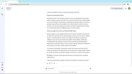 Google Gemini Course Section 23 Exporting to Docs
