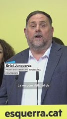 Junqueras: "Esta es una Esquerra grande, ambiciosa, que trabaja por nuestro país"