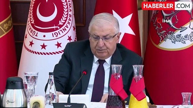 Bakan Güler: Suriye'de PKK/YPG terör örgütü er ya da geç tasfiye edilecek