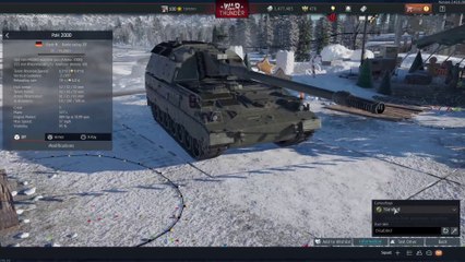 PzH 2000 SPG First Impressions - Storm Warning Dev Server - War Thunder