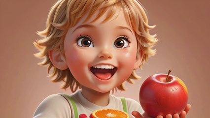 NURSERY RHYMES-FRUIT LEARNING NAMES