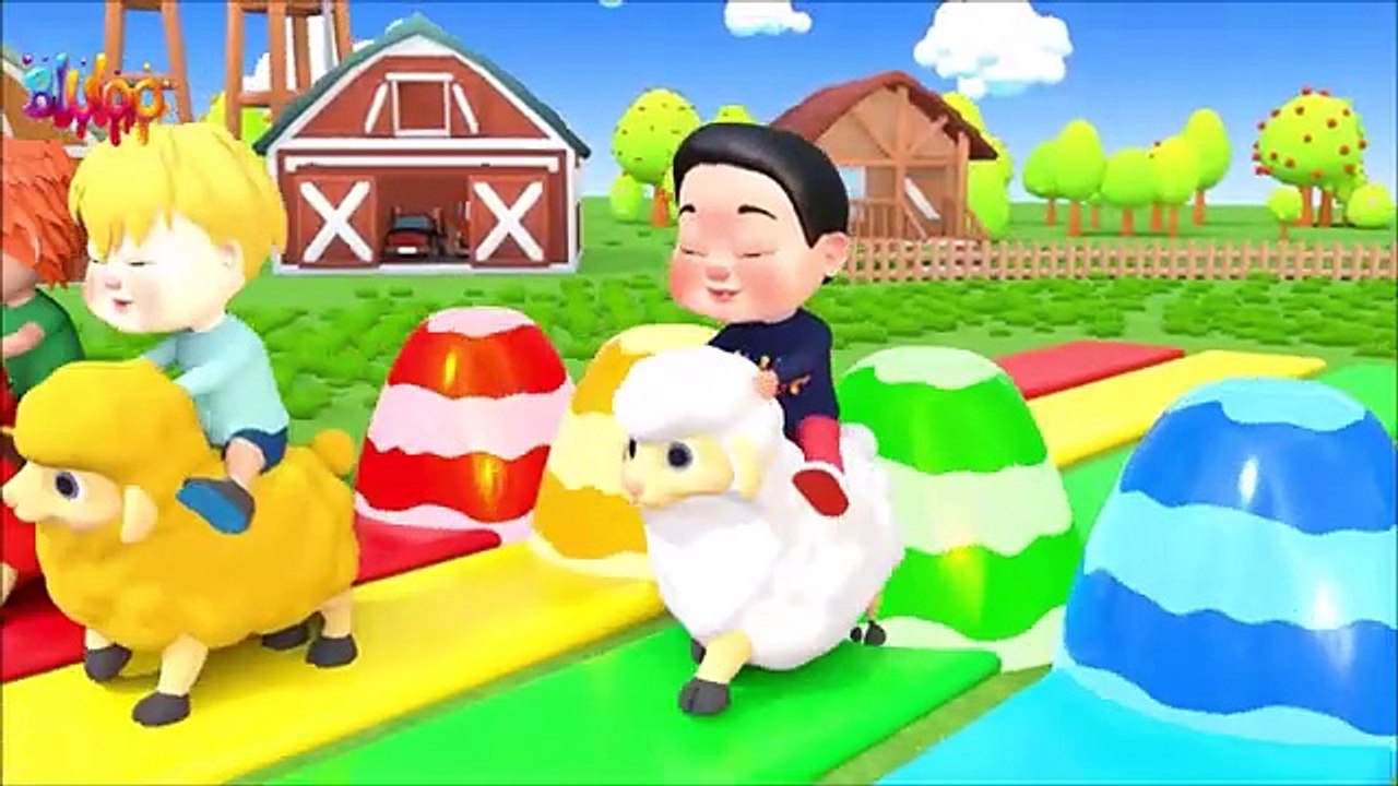 Learn Colors With Baa Baa Black Sheep - Bluloo Nursery Rhymes & Kids 