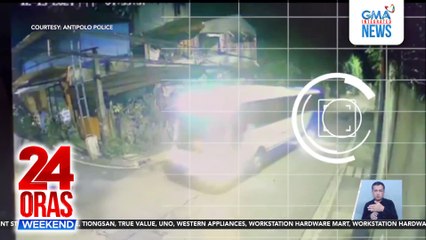 Motorcycle rider, patay matapos mabangga at magulungan ng bus | 24 Oras Weekend