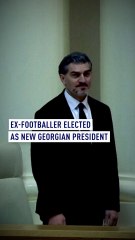 Ex-footballer elected as new Georgian president