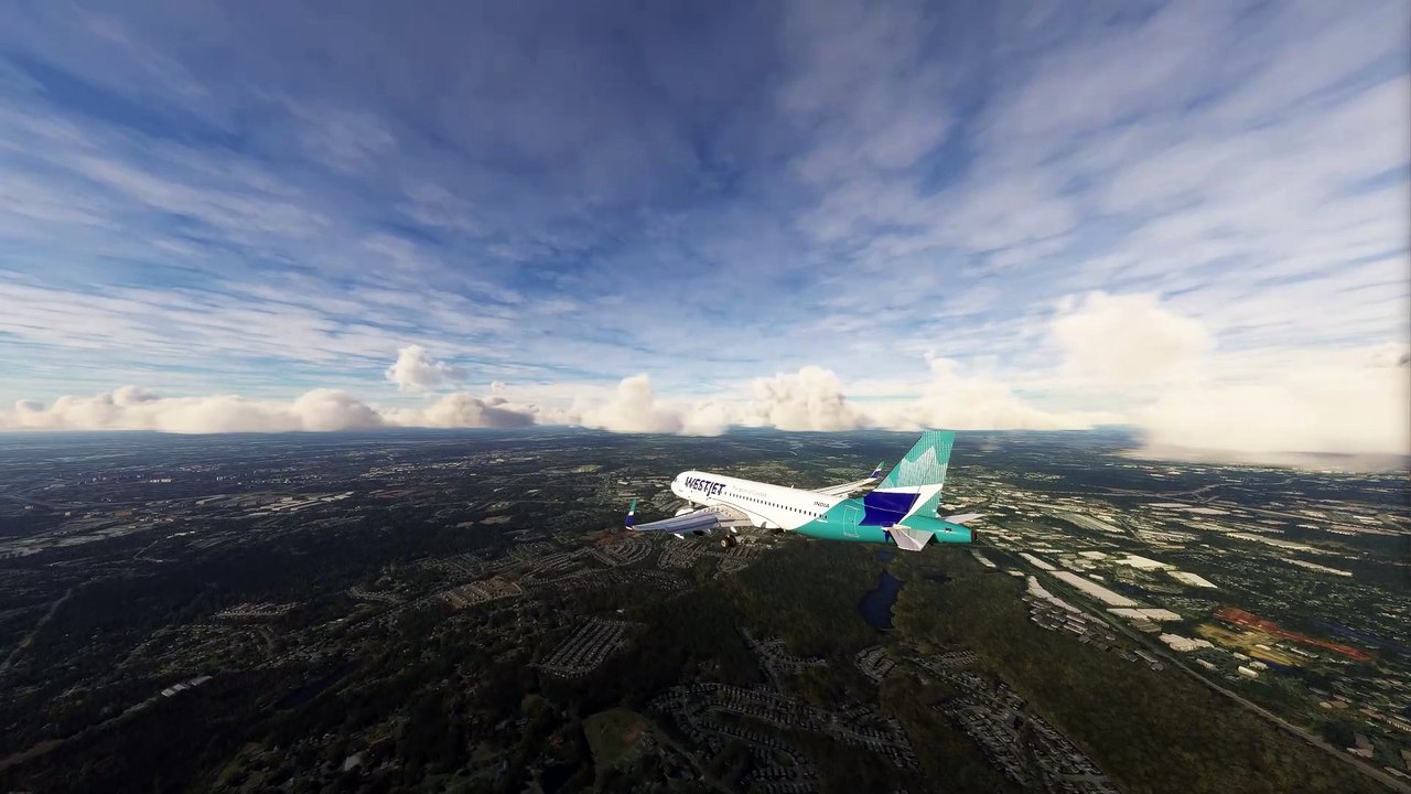 Marvelous Arrival: WestJet A320neo at Charlotte Douglas International Airport (CLT), Charlotte, USA  #flights #fly #flightlovers #Canada #USA #Japan  #aviation #A320neo #flying #FlyingLovers #aviationlovers #landinglovers