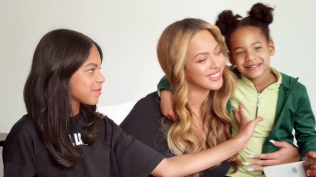 Mufasa The Lion King Movie - Booth to Screen - Beyoncé & Blue Ivy