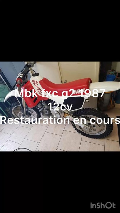 Mbk fxc g2 1987 50cc le mobcross champion de France