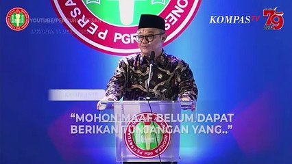 [FULL] Mendikdasmen Abdul Muti Minta Maaf hingga Beber Rincian Kenaikan Tunjangan Guru di HUT PGRI
