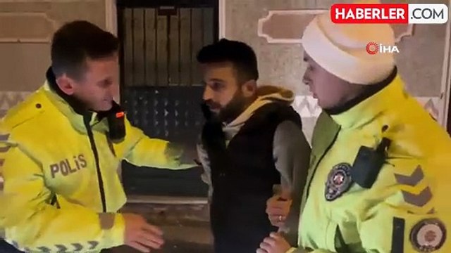 Bursa'da kontrol noktasından kaçan alkollü sürücü: Tamam araç sizin ben gidiyorum