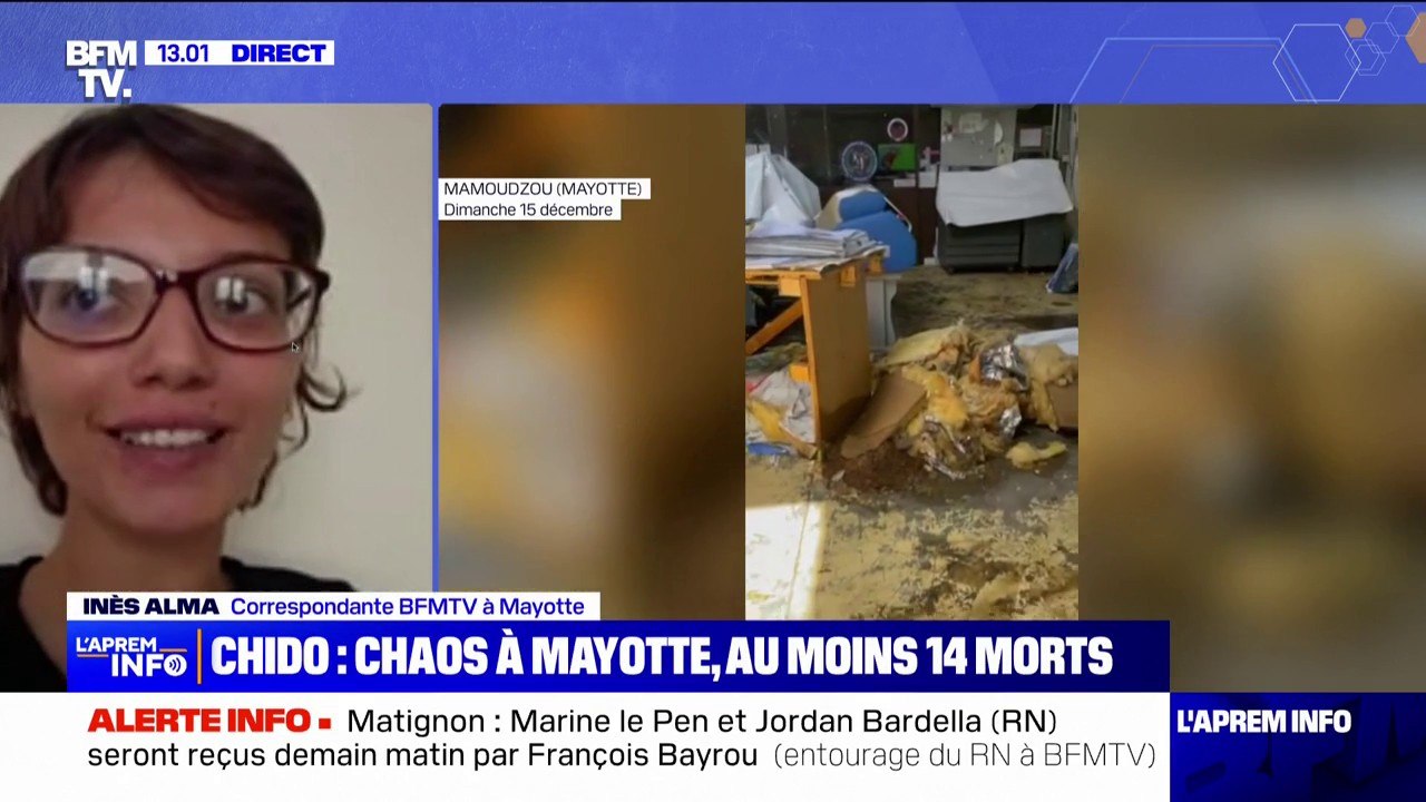 Mayotte: au moins 14 morts et plus de 250 blessés, selon un bilan provisoire après le passage du cyclone Chido