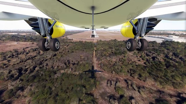 Charming Landing: Vueling A320neo at Austin-Bergstrom International Airport (AUS), Austin, USA #fly #flights #fly #flightlovers #Canada #USA #Japan #aviation #A320neo #flying #FlyingLovers #aviationlovers #landinglovers
