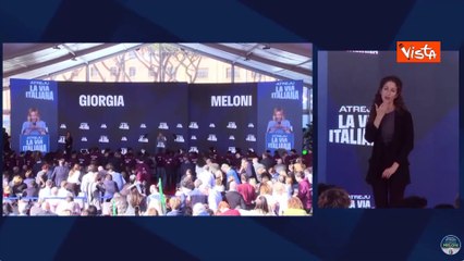 Meloni ad Atreju: La stabilit? del Governo ? l'elemento di discontinuit? con il passato