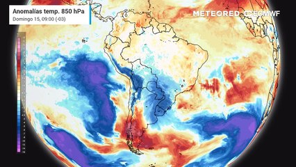 El tiempo en Argentina la próxima semana: más frentes fríos con inestabilidad que no permitirán que el calor se afiance