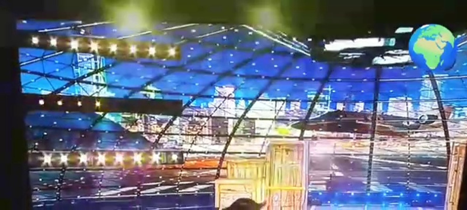 Trained dog@ AGT Show