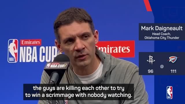 Oklahoma City Thunder set eyes on NBA Cup final against the Milwaukee Bucks