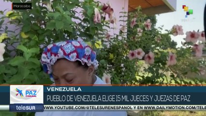 Pueblo de Venezuela elige 15 mil jueces y juezas de paz