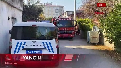 Osmaniye'de tek odalı evde çıkan yangında köpeğiyle öldü
