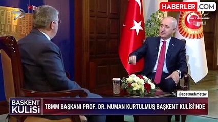 Numan Kurtulmuş'tan 'yeni anayasa' için 2025'i işaret etti