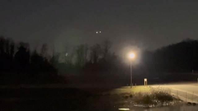 New Jersey senator Andy Kim shares videos of mysterious 'drones' after weeks of conspiracy theories about sightings