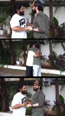 Actor Akkineni Akhil Meets Allu Arjun After Release | Celebrity News