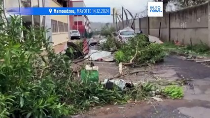 Vários mortos na sequência da passagem do ciclone Chido pelo território francês de Mayotte, no Oceano Índico