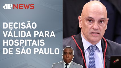 Alexandre de Moraes proíbe acesso a prontuários de pacientes que realizaram abortos ilegais