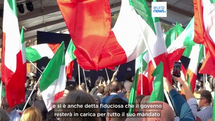 Giorgia Meloni chiude Atreju: "Mi dimetto da presidente Ecr"