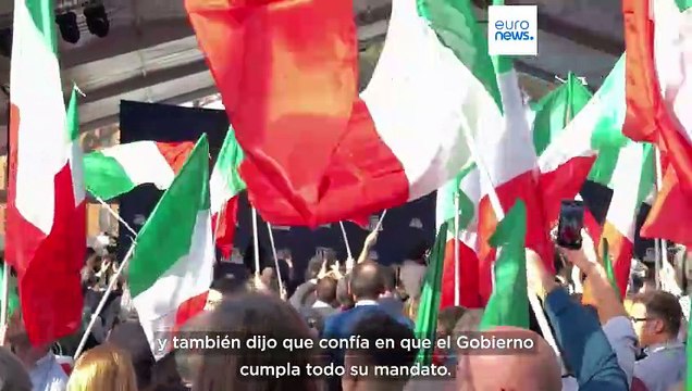 Giorgia Meloni cierra Atreju: Dimito como presidenta de ECR