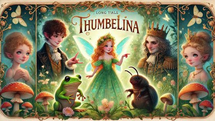 थम्बेलिना की कहानी | Thumbelina story | story | kids story | princess | thumbelina and her prince