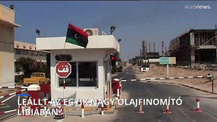 Leállt az egyik nagy olajfinomító Líbiában a közelében zajló fegyveres összecsapások miatt