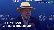 Lula aparece de surpresa em coletiva de médicos e se emociona