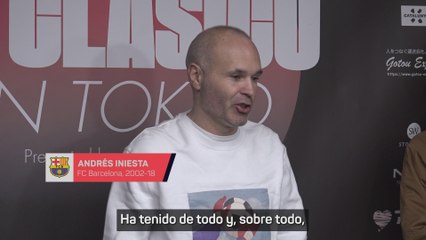 Iniesta: "Ha sido un momento muy especial volver a jugar con Xavi"