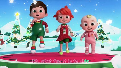 Jingle Bell Dance ｜ Dance Party ｜ CoComelon Adventure & Kids Songs