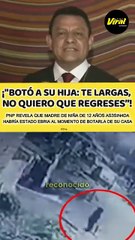 VIDEO: Últimos momentos de una niña, su madre la echó de casa y perdió la vida