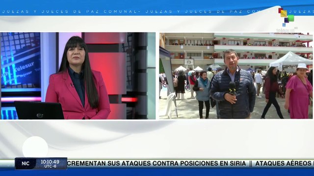 Masiva participación en elecciones judiciales de Bolivia