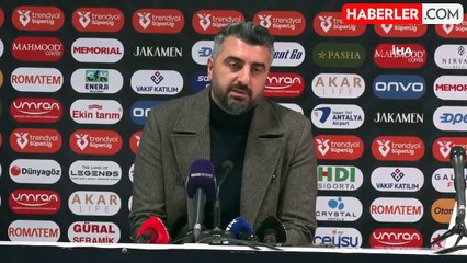 Sinan Kaloğlu: 'Eksik oyuncularımızın eksikliğini ciddi olarak hissettik'