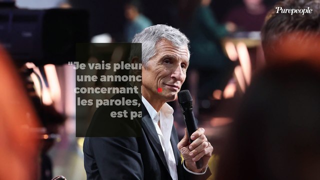 Je vais pleurer : Nagui fait une annonce inattendue concernant N'oubliez pas les paroles, son émotion est palpable