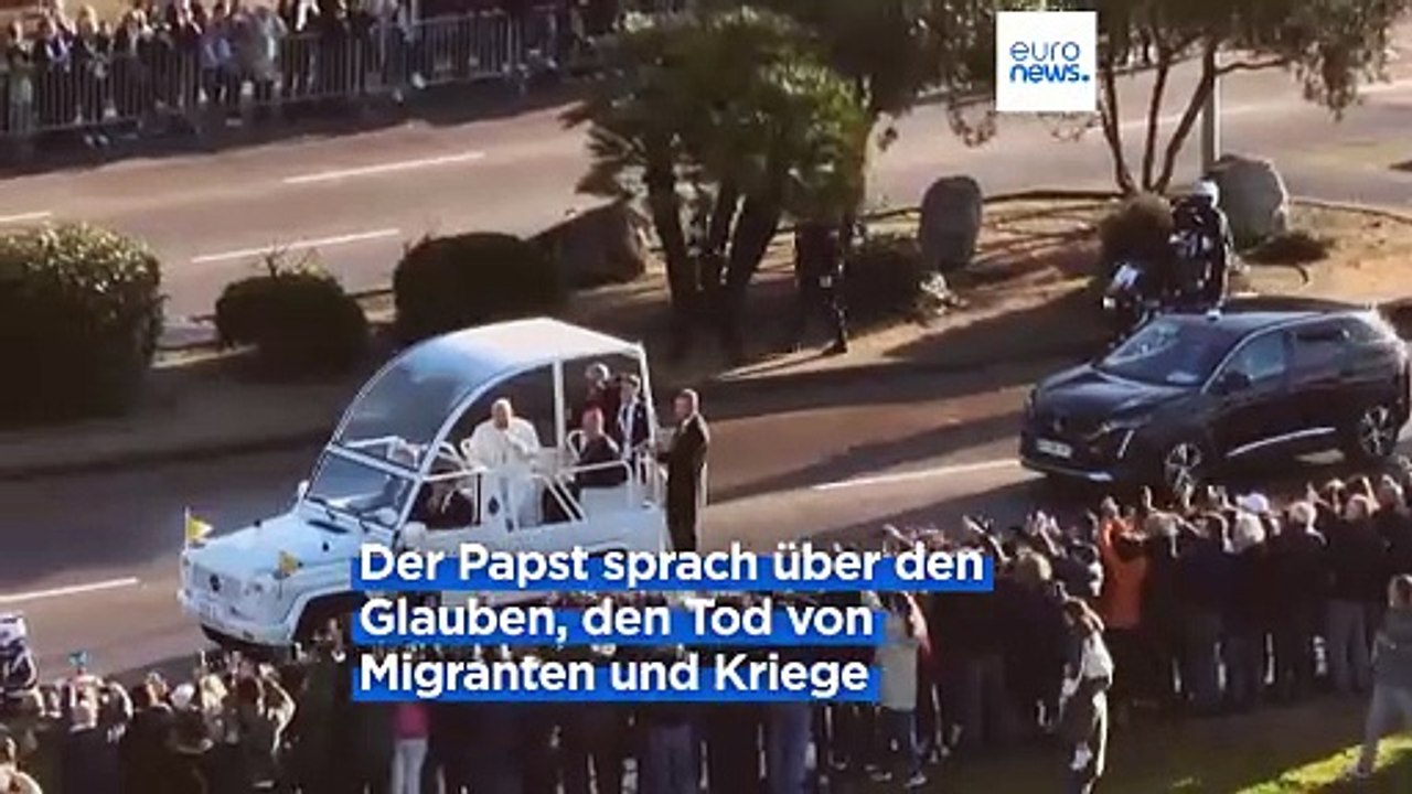 Franziskus: Erster Papst, der die französische Insel Korsika besucht