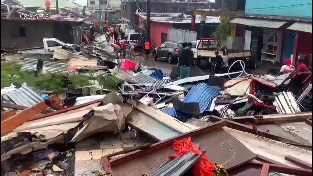 Ciclone Chido deixa 14 mortos no arquipélago francês de Mayotte
