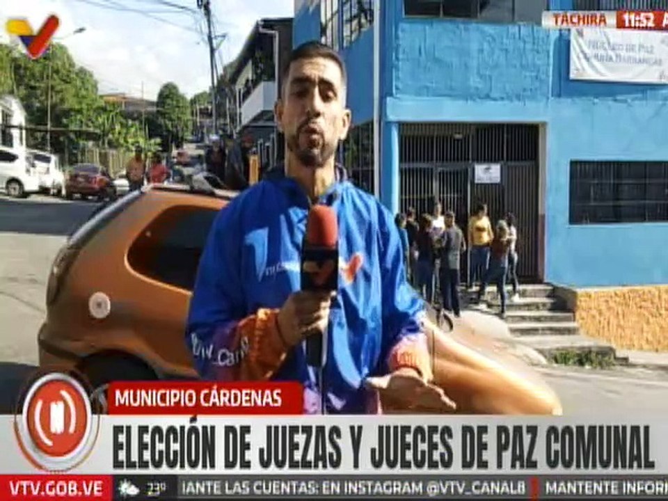 Táchira | 230 centros electorales se encuentran habilitados para la elección de jueces y juezas de paz