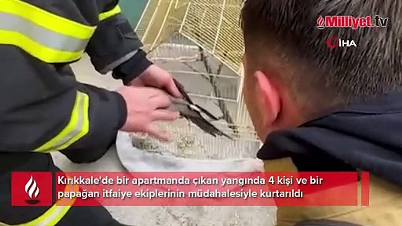 Kırıkkale'de korku dolu anlar! 4 kişi ölümden döndü