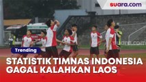 Statistik Timnas Indonesia: Dominasi Penguasaan Bola tapi Gagal Kalahkan Laos