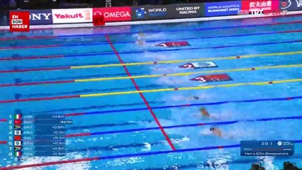 Milli yüzücü Emre Sakçı dünya ikincisi