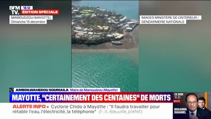 Cyclone Chido à Mayotte: "Le plus grand bidonville de France est totalement dévasté", déclare le maire de Mamoudzou