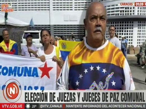 Comuneros califican como Evento histórico la elección de jueces y juezas de paz comunal