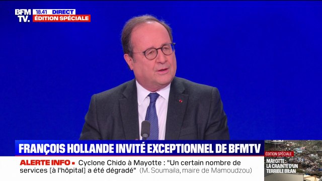 François Hollande appelle François Bayrou à mener une politique qui permet un changement